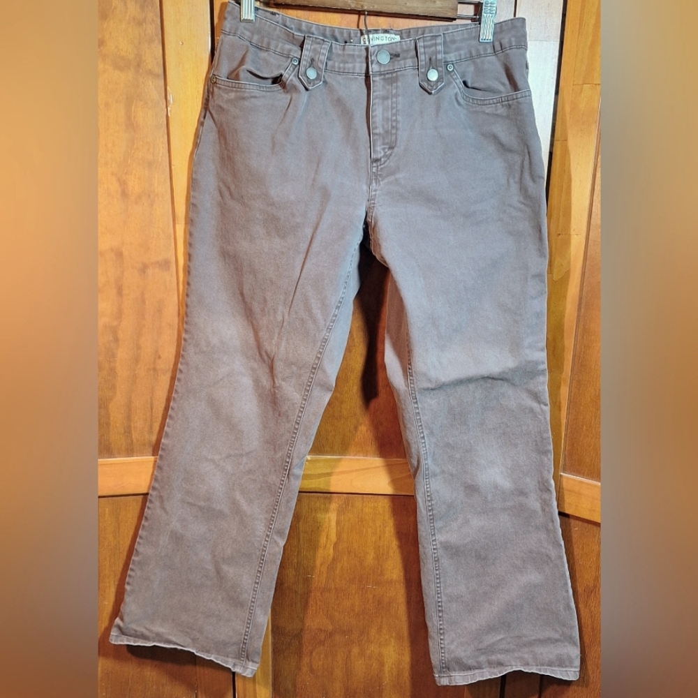 COVINGTON Milk Chocolate Brown Jeans